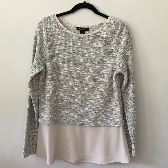 White House Black Market Tops - M White House Black Market Layered Sweater Tunic